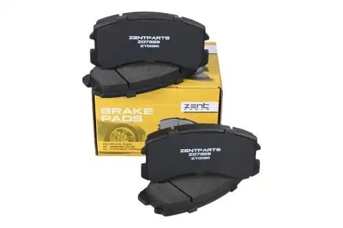 колодки тор. диск. перед. с антиск. пл.! (P54041)\ Mitsubishi Lancer 1.5-2.0 03- Z07859 ZENTPARTS