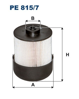 Фильтр топливный RENAULT Duster (10-),Logan (10-),Sandero (12-) (1.5 DCI) FILTRO PE 815/7 FILTRON