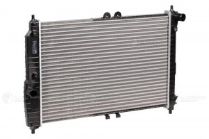 Радиатор двигателя Chevrolet Aveo (05-) A/C LRCCHAV05125 LRCCHAV05125 LUZAR