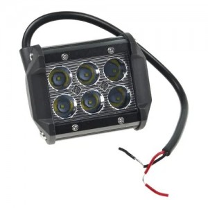 Фара рабочего света 97х75мм C-18W 6LED (сфокусированный свет) MISTAR MISC18WSPOT MISTAR