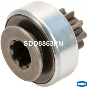 Привод стартера CHEVROLET Rezzo,Tacuma (00-) 1.6 (A16DMS), OPEL Astra G (97-00)  SDD8863PN KRAUF