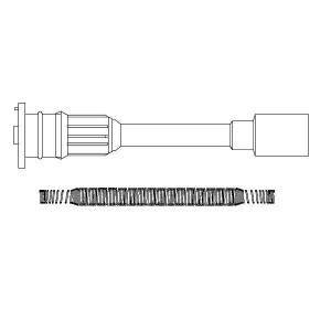 Наконечник катушки зажигания для а м Mazda 323 (98-) Premacy (99-) 1.8i 2.0i (ST STC 2511 START VOLT