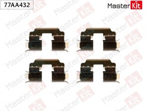 Комплект установочный тормозных колодок Mercedes-Benz B-CLASS (W246, W242) 2011  77AA432 MASTER KIT