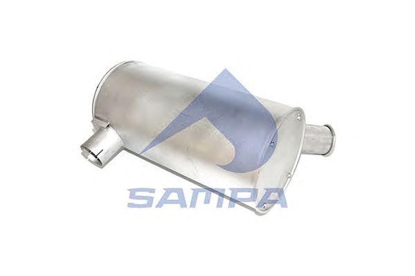 Глушитель IVECO EuroTech (ЕВРО-1) SAMPA 060416 SAMPA