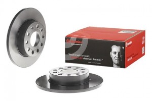 08.9488.11 диск тормозной задний!\ Skoda Octavia, VW Golf/Touran 1.4-2.0TDi 03> 08.9488.11 BREMBO