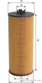Фильтр масляный двигателя OG1034ECO OG 1034 ECO GOODWILL