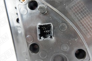 Зеркало левое Kia Rio 3 QB (2011-2017) 5 контактов, без повторителя, белое, с об OEM0088ZL OEMPARTS