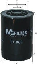 фильтр масляный ! H147 D108 d62/72 3/4' - 16 UNF \Iveco Daily/EuroCargo,Fiat Cro TF666 MFILTER AUTOMOTIVE FILTERS