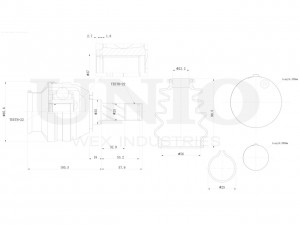 ШРУС внутренний CVJ-30088 UNIO