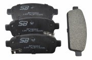 Колодки тормозные задние (CHEVROLET CRUZE (J30_), ORLANDO, OPEL ASTRA J , MOKKA) BP34392 SB NAGAMOCHI