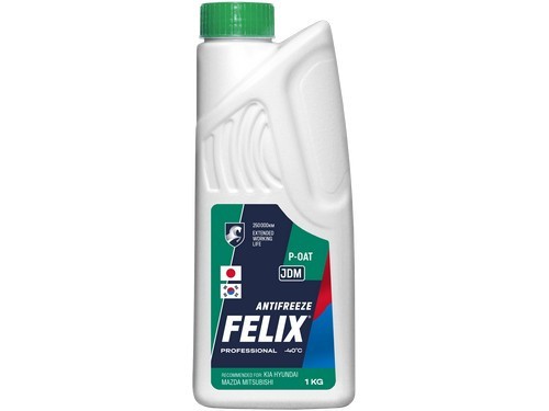 Антифриз FELIX JDM G12++ -40 С зеленый 1 кг 430206330 FELIX