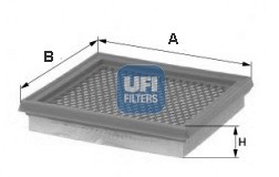 Фильтр воздушный FORD MONDEO IV, KUGA 2.5, VOLVO S80 II 2.5T 30.212.00 3021200 UFI