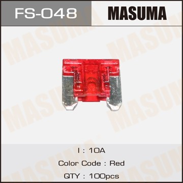 предохранитель LOW PROFILE! mini 10A, 1 шт.\ FS-048 MASUMA