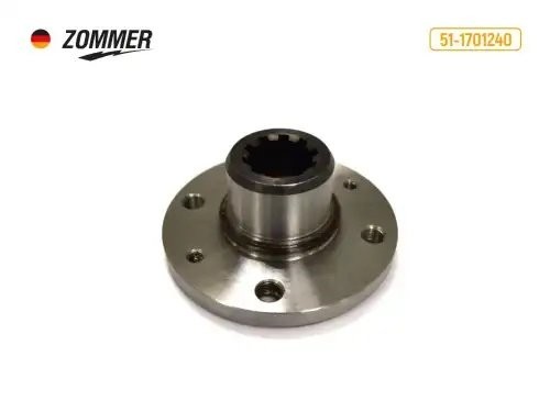 Фланец втор. вала КПП ГАЗ 53 (круглый) 511701240 ZOMMER