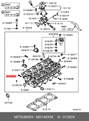 ШПИЛЬКА MD146938 MD146938 MITSUBISHI