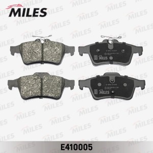 Колодки тормозные задние (без датчика) (Смесь Low-Metallic) FORD FOCUS II/III/MA E410005 MILES