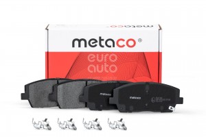 Колодки тормозные передние к-кт 3000499 3000499 METACO