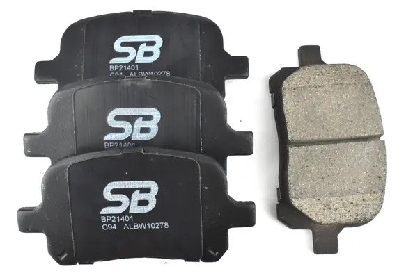 Колодки дисковые TOYOTA HARRIER 2.4 2000 - 2003 TOYOTA HARRIER 3.0 1998 - 2003 T BP21401 SB NAGAMOCHI