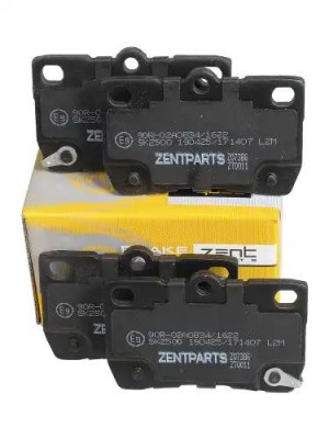колодки дисковые задние! Lexus GS 450h/460/IS 2.5/2.2D 05> Z07386 ZENTPARTS