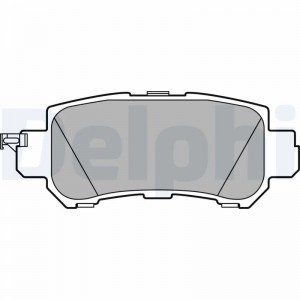 LP2482 колодки дисковые задние!\ Mazda CX-5 2.0/2.0D 11> LP2482 DELPHI