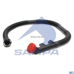 Трубка MAN TGA,TGS маслозаливная SAMPA 023101 SAMPA