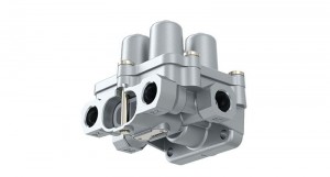 Клапан защитный четырехконтурный 6,9/4,5 бар MAN L/M2000/Lions Bus 934 714 010 0 WABCO