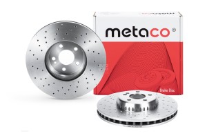 Диск тормозной передний вентилируемый 3050485 3050485 METACO