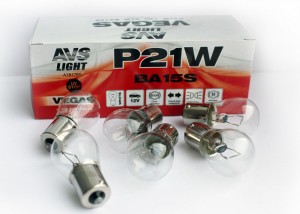 Лампа 12V P21W BA15s AVS A78178S AVS