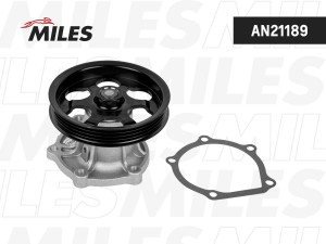 Насос водяной TOYOTA COROLLA 1.3/1.4 00 (DOLZ T221) AN21189 AN21189 MILES