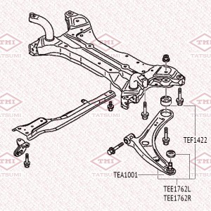 MITSUBISHI LANCER (CX,CY) (2007>)/OUTLANDER XL (CW TEE1762R TATSUMI