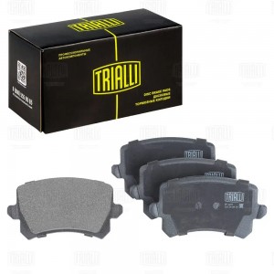 Колодки тормозные дисковые задние PF 2207 TRIALLI