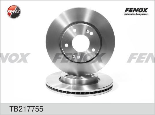 Диск тормозной передний [280*26*7, ]HYUNDAI TUCSON, KIA SPORTAGE 96- TB217755 TB217755 FENOX