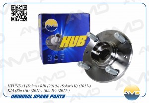 Ступица передняя HYUNDAI Solaris RB, 2010-, Solaris II, 2017-, KIA Rio UB, 2011- AMD.HUB65 AMD