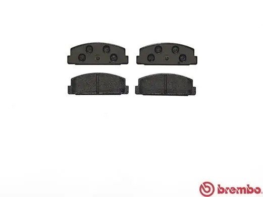 P49036 FDB1721=179 30 !колодки дисковые з.\ Mazda 323/626 1.4-2.0TD 98-04/6 1.8- P49036 BREMBO