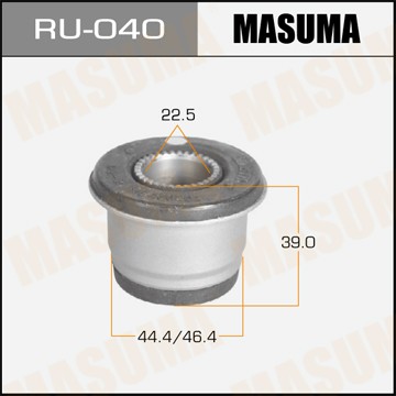 сайлентблок верхний передний!\ Mitsubishi L300 4WD 86-94 RU-040 MASUMA