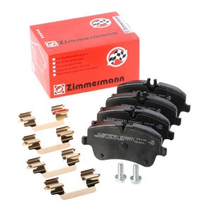 колодки дисковые !перед. 131x62x20 \ MB W203/S203/CL203/C209 1.6-2.0/2.0CDi/2.2C 23144.195.1 ZIMMERMANN