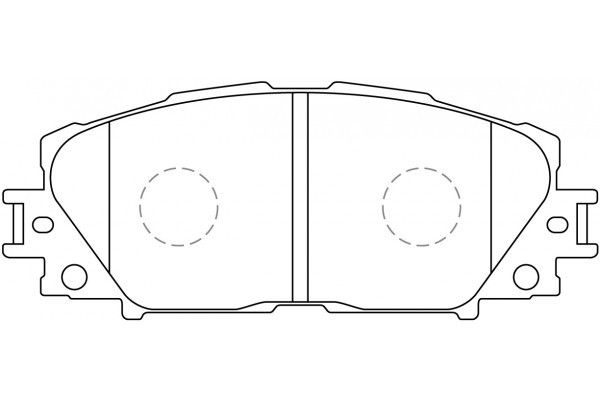 Колодки тормозные дисковые TOYOTA PRIUS 09 AN-764K AN764K AKEBONO