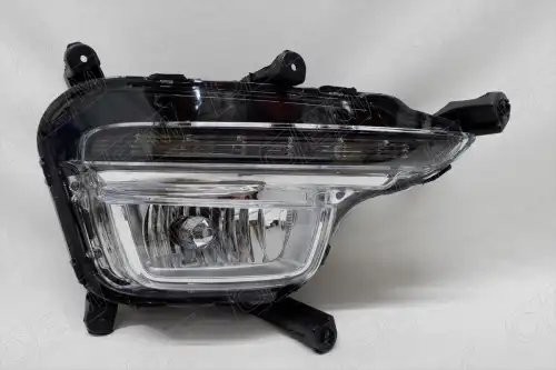 Фара противотуманная правая Kia Rio 3 QB 2015-2017, светодиодные ДХО (LED) OEM0027PTFPR OEMPARTS