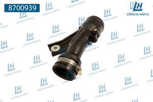 Патрубок NISSAN Qashqai (06-13) радиатора LONGHO 8700939 LONGHO PARTS