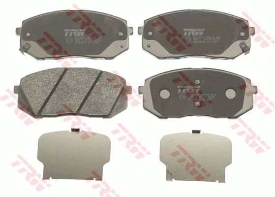 Колодки дисковые передние Hyundai i40 1.6/2.0/1.7CRDi 11> GDB3530 TRW