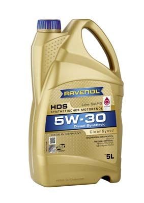 Масло моторное RAVENOL HDS Diesel Specif 5W30 синт. C4 5л 111112100501999 RAVENOL