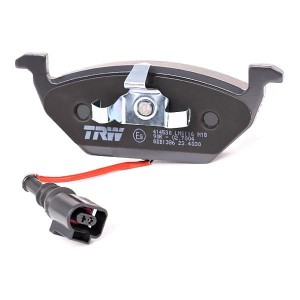 Колодки передние SKODA OCTAVIA (1U_, 1Z_), VW GOLF IV-VI, JETTA III-IV GDB1386 GDB1386 TRW