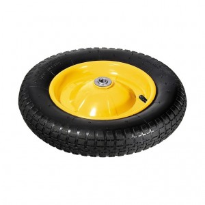 Колесо для тачки d=360мм (3.25/3.00-8) подшипник внутренний 16мм длина оси 94мм  68943 PALISAD