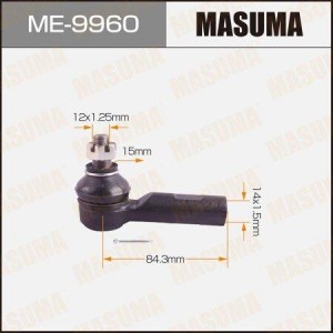 наконечник рулевой!\ Suzuki Grand Vitara 05> ME-9960 MASUMA