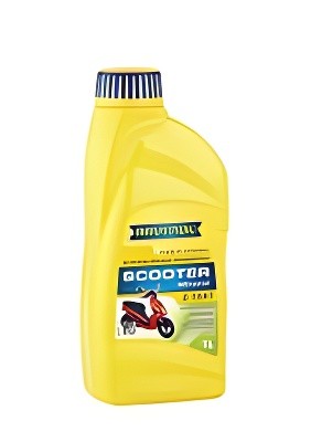 Моторное масло для 2T скутеров RAVENOL Scooter 2-Takt Mineral 1л (11531500010199 4014835728813 RAVENOL