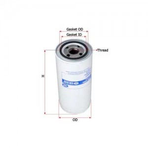 Фильтр масляный DAF IVECO SURE FILTER SFO4054 SURE FILTER