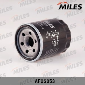 Фильтр масляный CITROEN/HONDA/HYUNDAI/KIA/MAZDA/MITSUBISHI/NISSAN/PEUGEOT (FILTR AFOS053 MILES