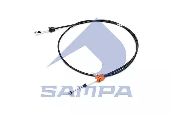 Трос выбора передач КПП Volvo L=2850 034.076 SAMPA