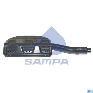 Кронштейн заднего крыла левый 4 Series 94, 114, 124, 144, 164; P/G/R/T Series P/ 18400061 SAMPA