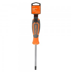 Отвертка TORX TX40x100мм с эргономичной рукояткой магнитная, пласт.подвес (ATBX0 ATBX012 AIRLINE